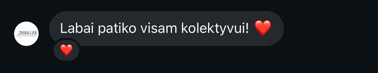 Klientų atsiliepimas