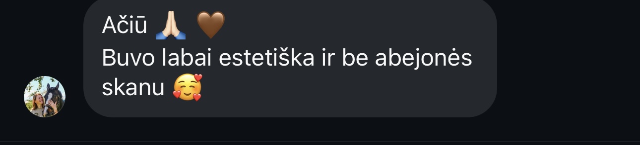Klientų atsiliepimas