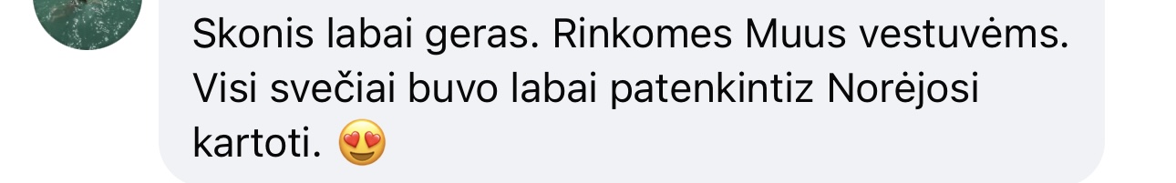 Klientų atsiliepimas